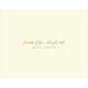 Handwritten Sentiment of Choice Folded Note Cards - Raised Ink Image 8 of 8